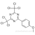2- (4-Metoxifenil) -4,6-bis (triclorometil) -1,3,5-triazina CAS 3584-23-4